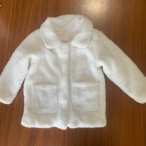 Cozy, fuzzy Cat and Jack coat